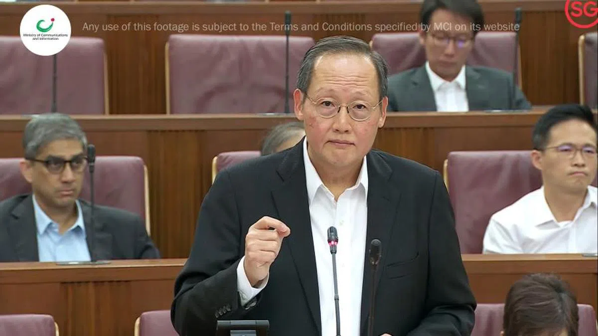 人力部长陈诗龙。（国会直播视频截图）
