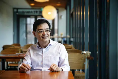 财政部长王瑞杰。（海峡时报）