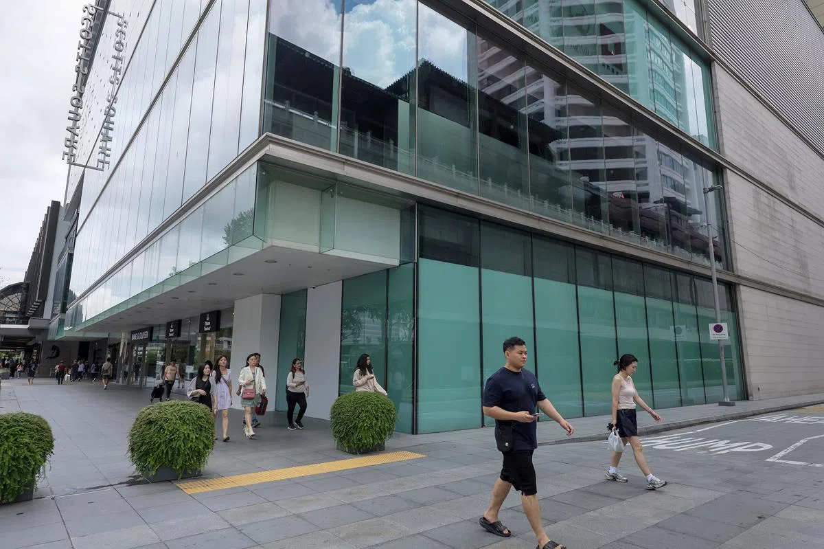 乌节路的诗阁广场近期有计划整体出售。（海峡时报）