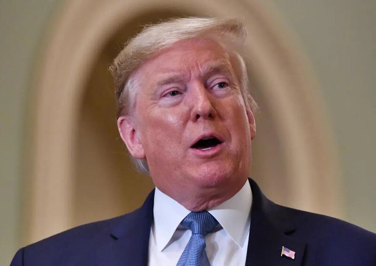  特朗普。（法新社） 