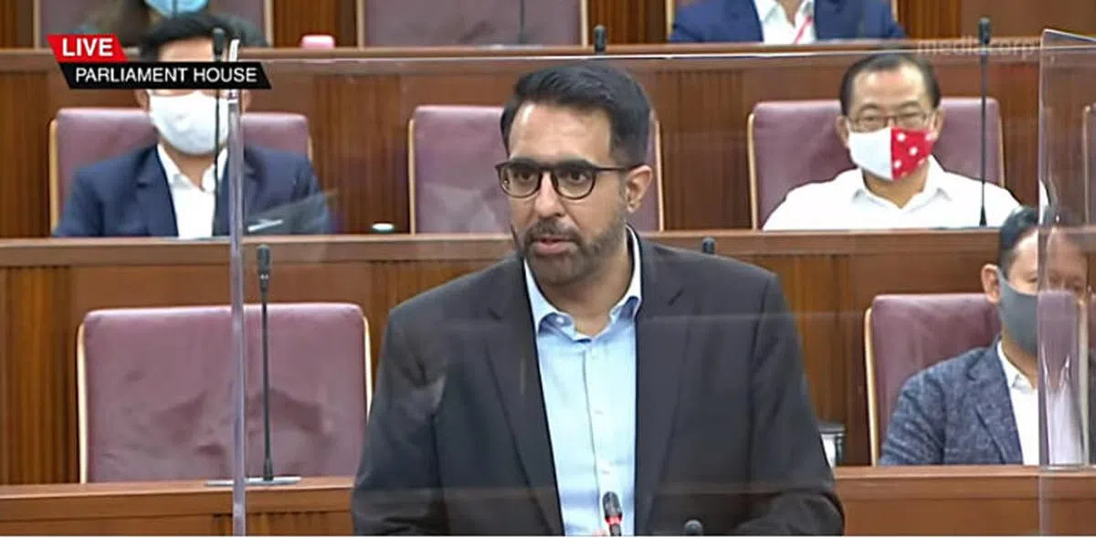  反对党领袖毕丹星说，投工人党的选民绝对不是在“搭便车”，而是在表达许多新加坡人的实际感受。（gov.sg视频截图） 