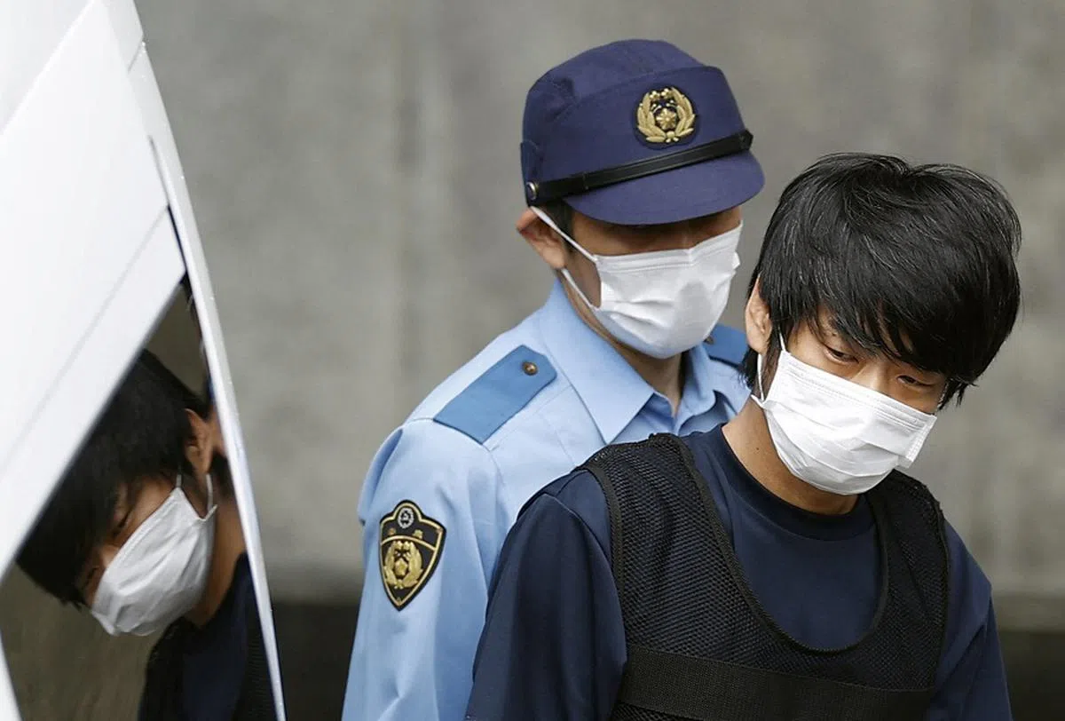 刺杀安倍的刺客山上彻也。（路透社）
