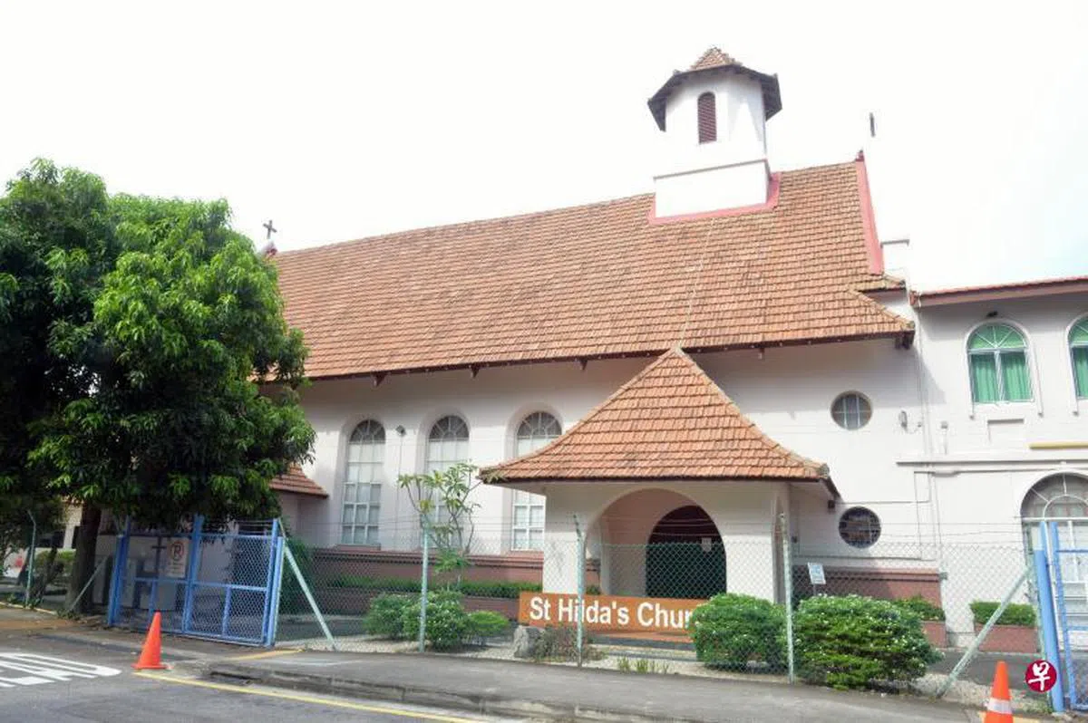  位于锡兰路的圣希尔达教堂建于1949年，设计风格属于典型的英国式教区教堂。（档案照片） 