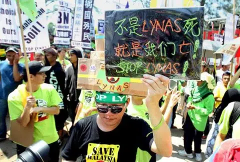 马国政府决定让充满争议的莱纳斯稀土厂继续营运。（法新社）