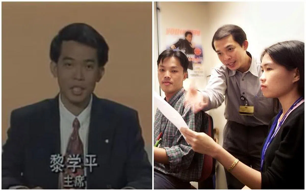  当年辩论赛的主席黎学平。（联合早报） 