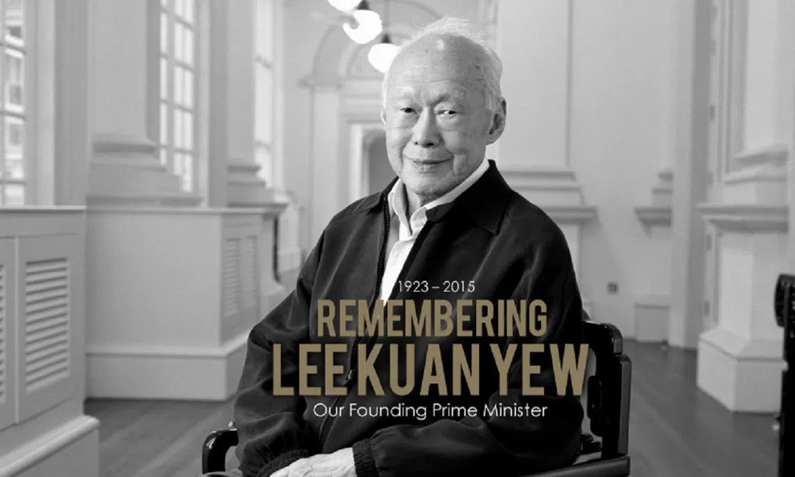 已故建国总理李光耀逝世五周年。（国家博物院）