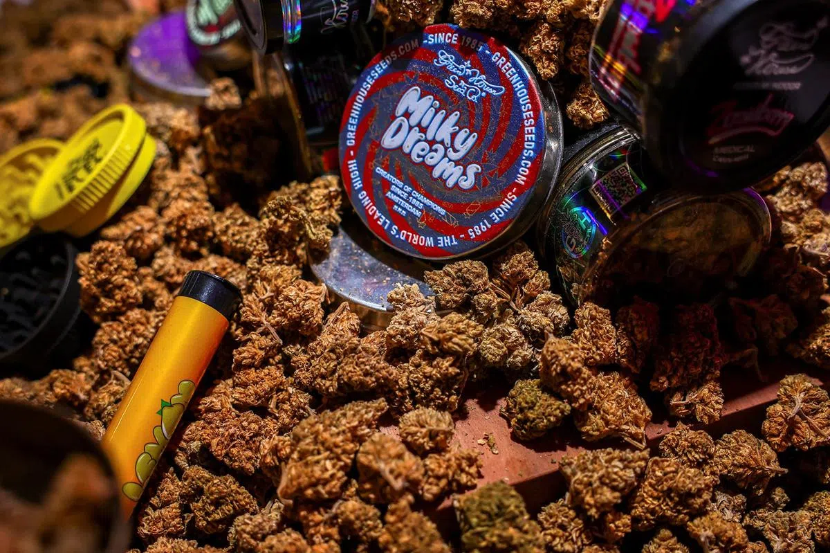 大麻产品。（路透社）