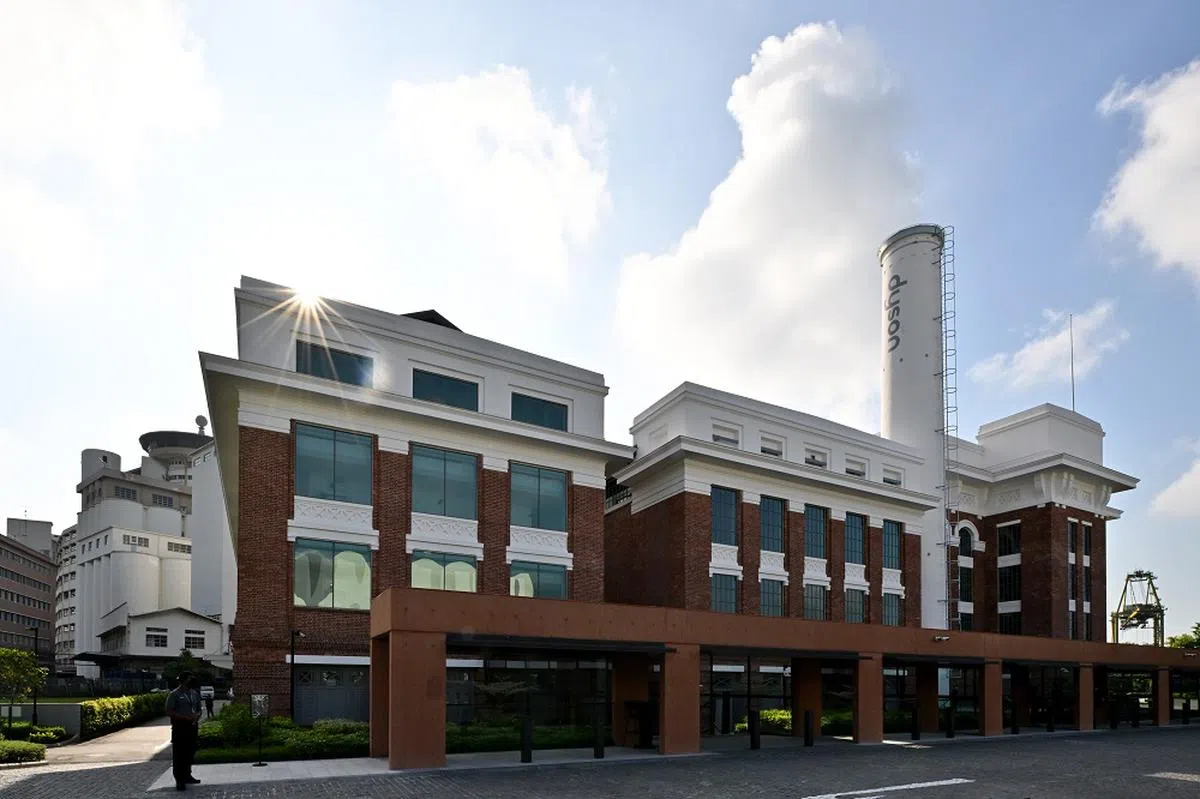 戴森公司位于新加坡圣占姆士发电厂的全球总部大楼。（戴森）