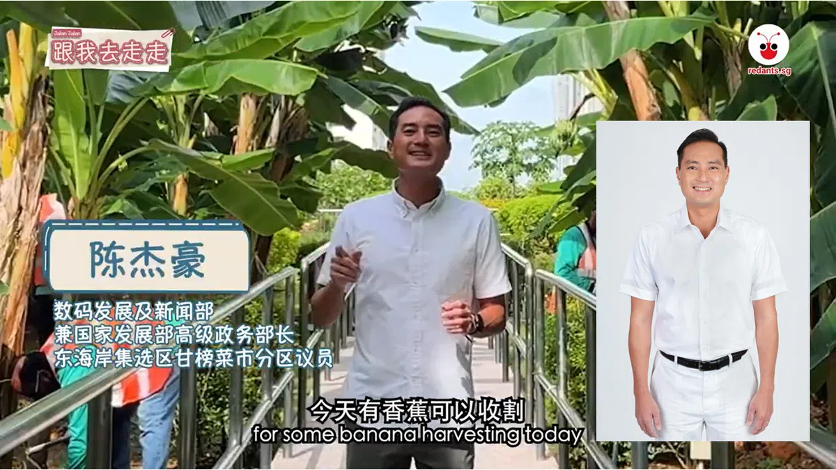 陈杰豪与2020年（右）以新人姿态踏入政坛时相比，肤色确实晒得比较黑。（红蚂蚁制图）