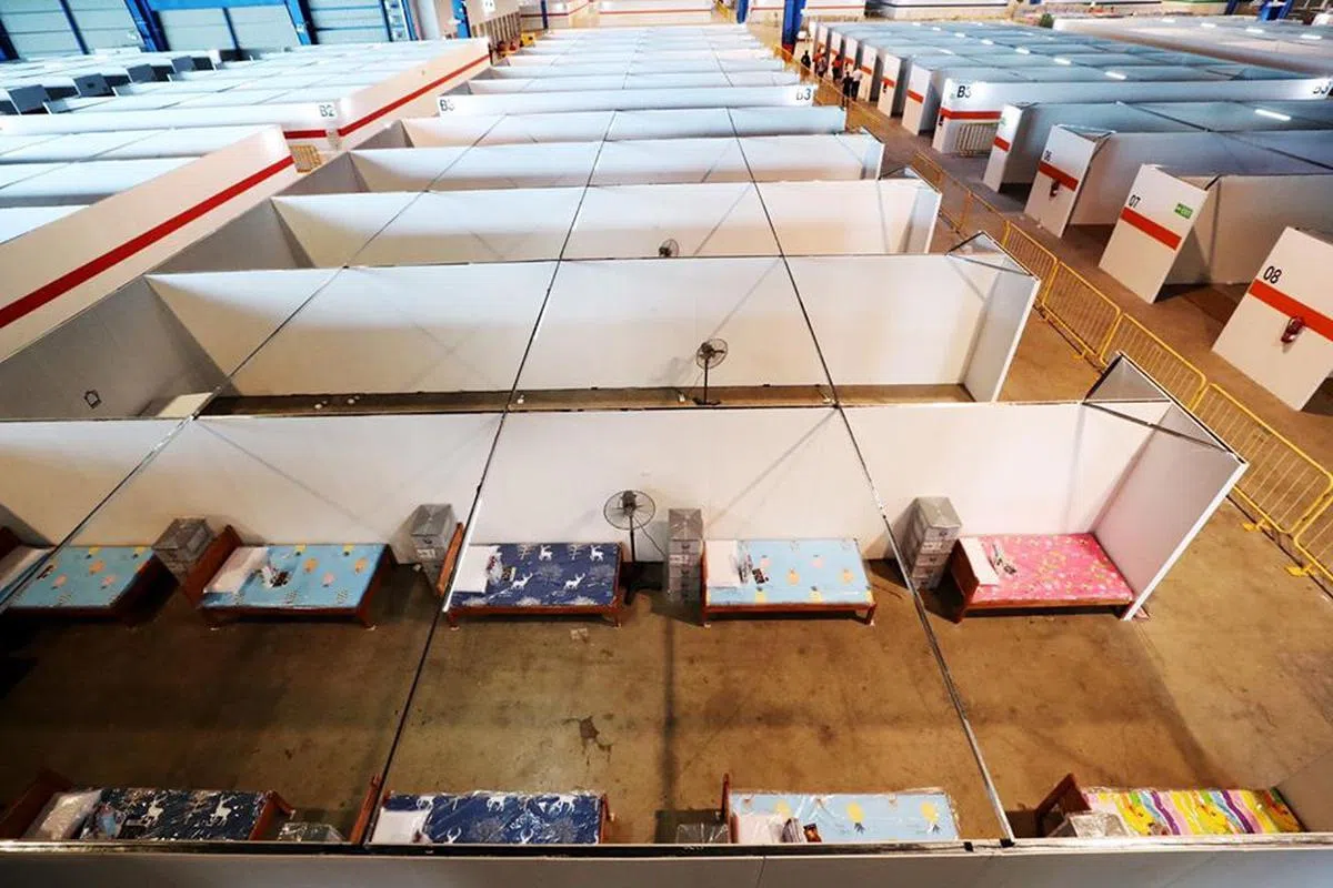  樟宜展览中心社区护理设施。（张志贤面簿） 