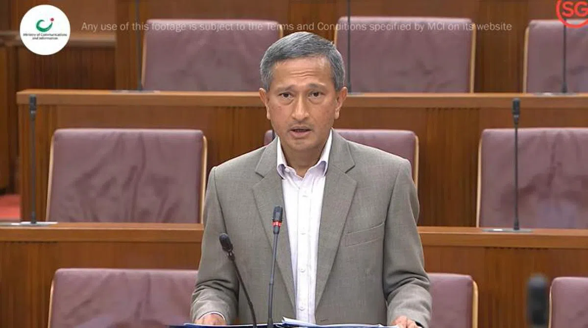  新加坡外交部长维文。（GOV.SG） 