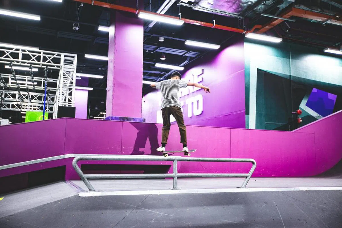  Skate and Scoot World 适合喜欢极限运动的玩家。（取自SuperPark网站） 