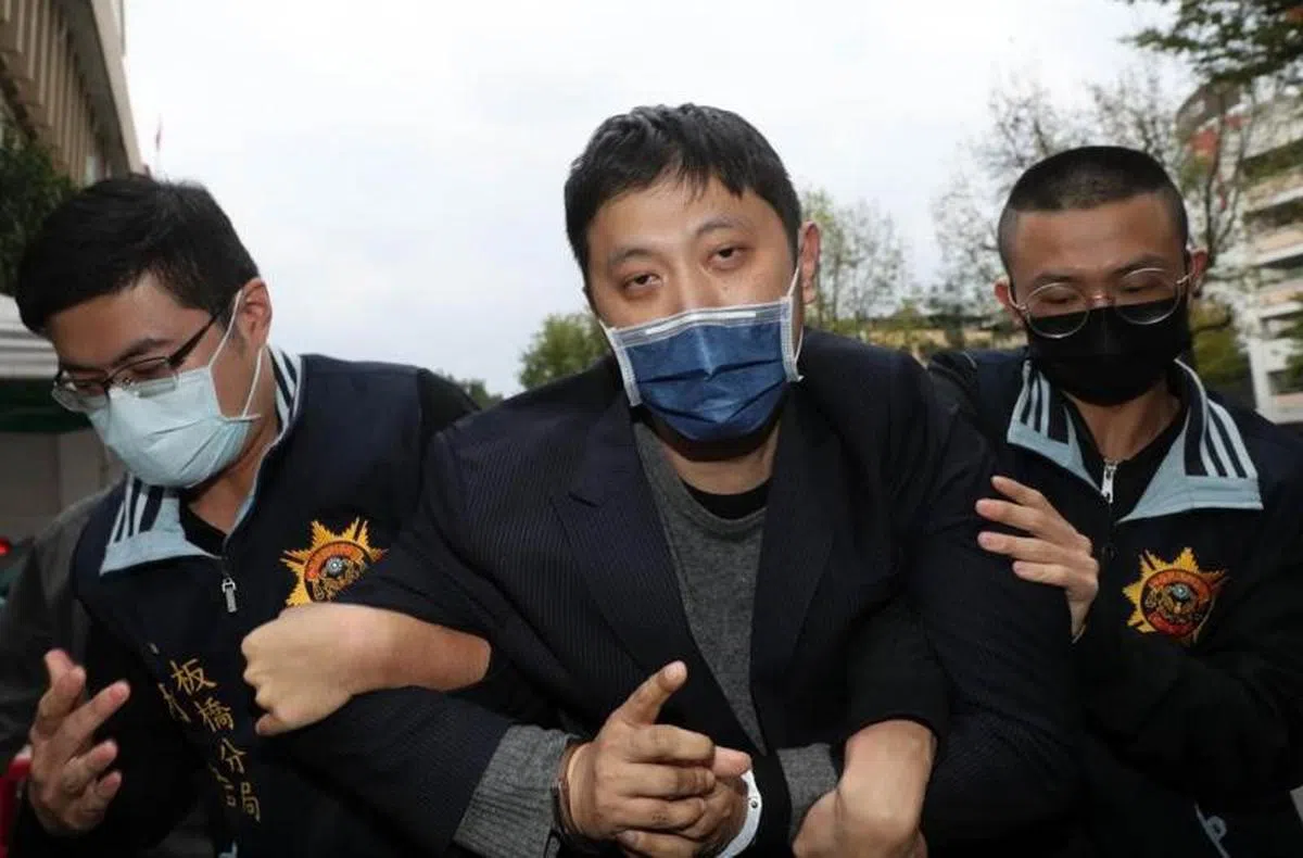 林秉枢遭逮捕羁押。 (中时新闻网)