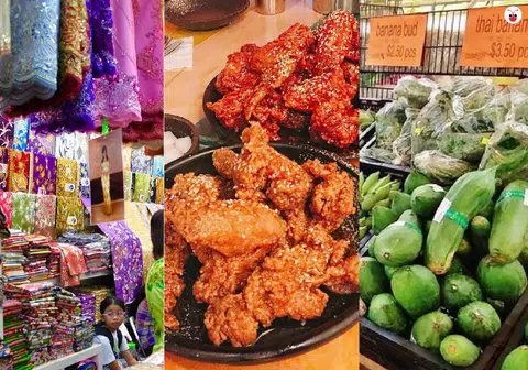 本地多个地区散落着来自不同国家人士的聚集地。（叶安琪制图）