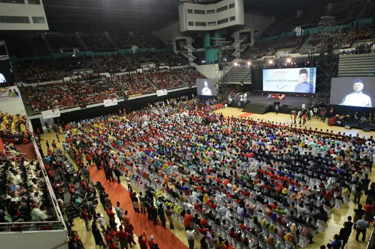  约有1万3000人出席了“马来人尊严大会”。（星洲日报） 