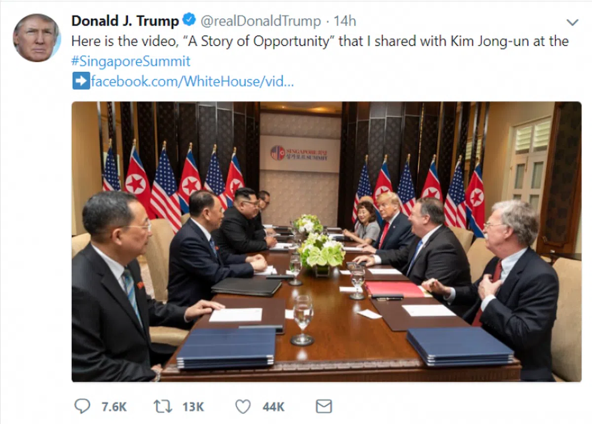  （特朗普推特） 