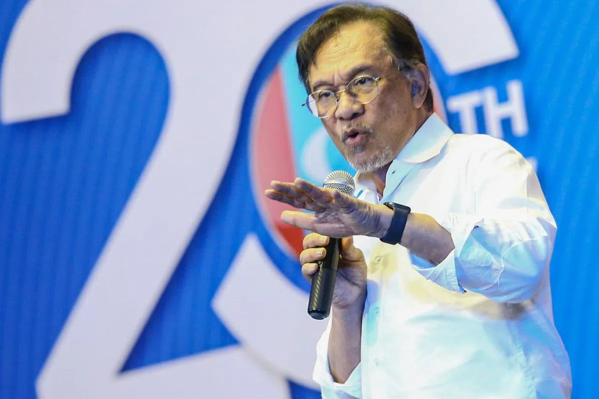  安华强调希盟有权提名州务大臣，但需获柔佛苏丹御准委任。（互联网） 