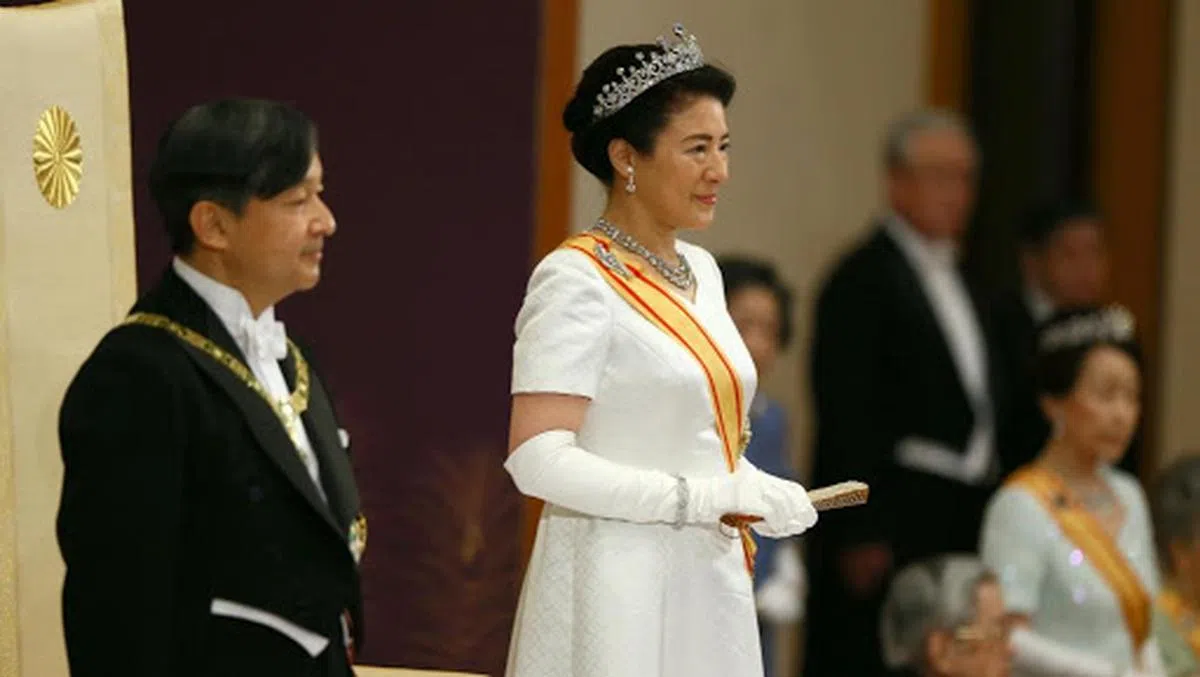  雅子太子妃在5月1日升格为雅子皇后。（路透社） 