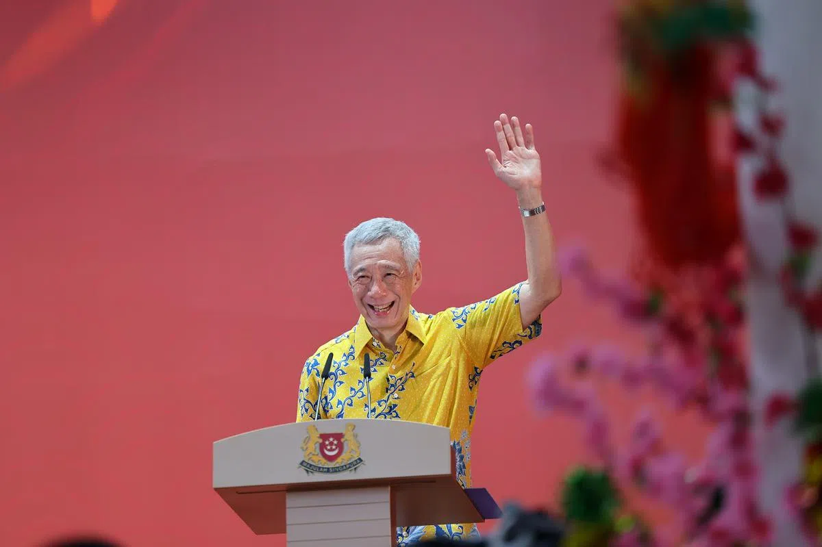 李显龙领导新加坡20年，政绩卓著，有口皆碑。（联合早报）