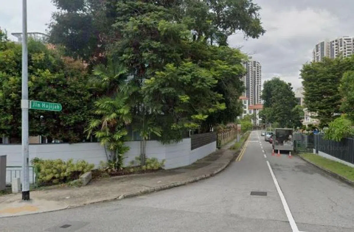 实乞纳一带的惹兰哈芝惹（Jalan Hajijah）。（谷歌地图）