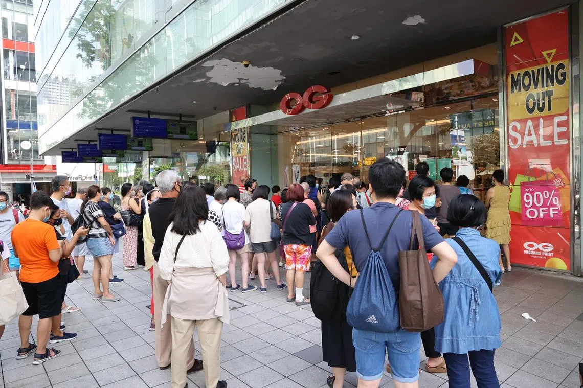 奥奇公司宣布结束在乌节坊的营业，未来将转战邻里零售市场。（新明日报）