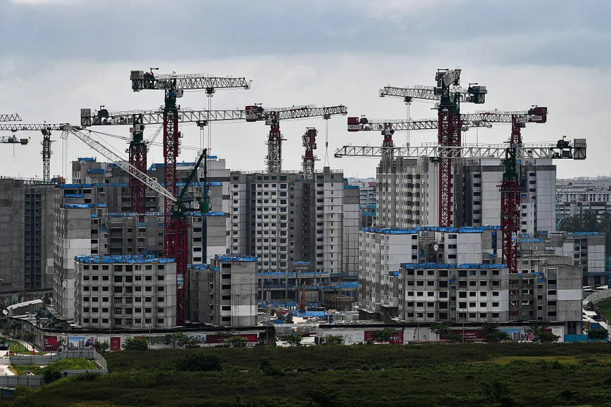 即使是还在兴建中的预购组屋，只要是在一对夫妇离婚前购买，两人离婚时仍会视为婚姻资产。（海峡时报）