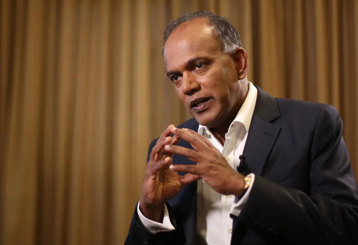 内政部长兼律政部长尚穆根日前在亚洲经济论坛就一带一路发表了重要演讲。（互联网）