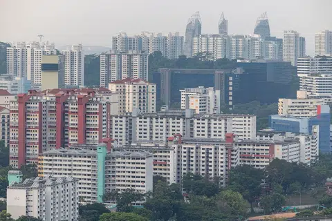一般的三、四房式组屋，也可能改装成双钥匙单位。（联合早报）