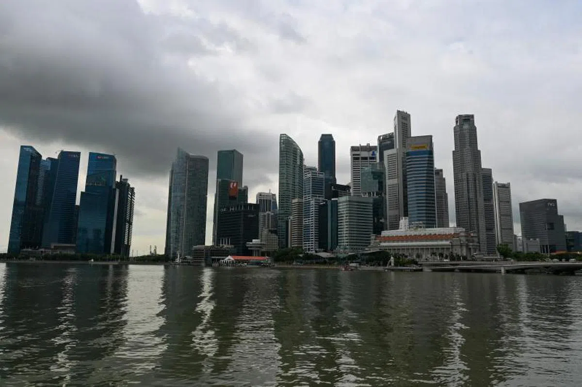 政府看好本地经济的前景。（法新社）