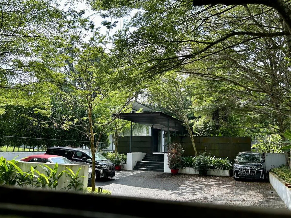 洗钱案被告苏海金住所。（联合早报）