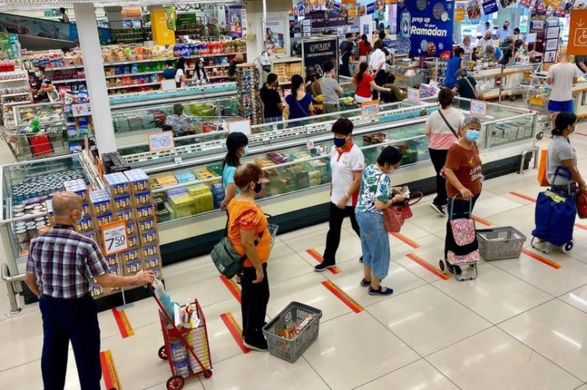  马林百列职总平价精品超市（FairPrice Finest）。（海峡时报） 