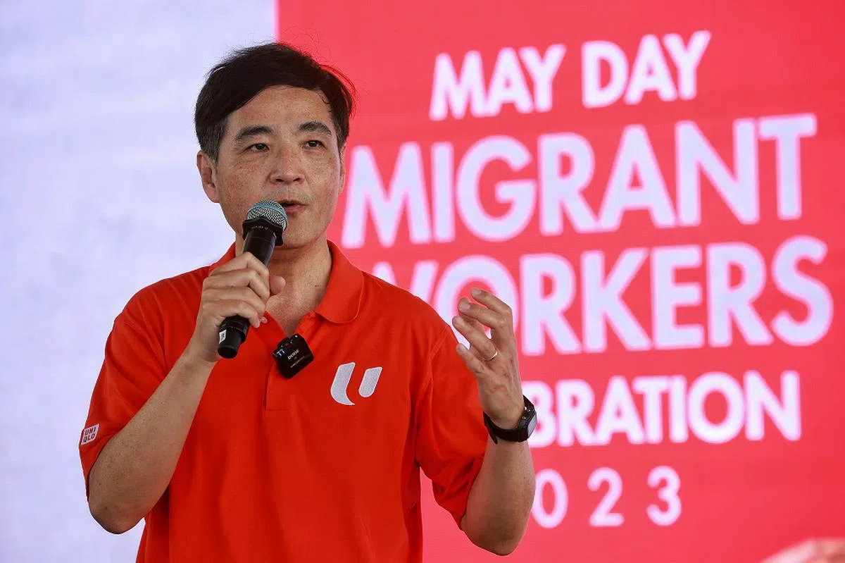 王志豪目前也是全国职工总会副秘书长。（海峡时报）