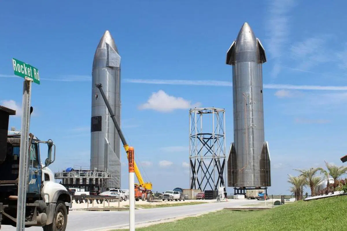 马斯克的房子位于SpaceX基地附近。（互联网）