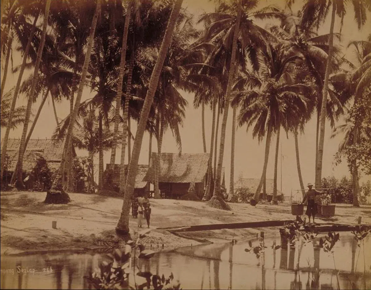 1890年间的实乞纳甘榜。（Wordpress）