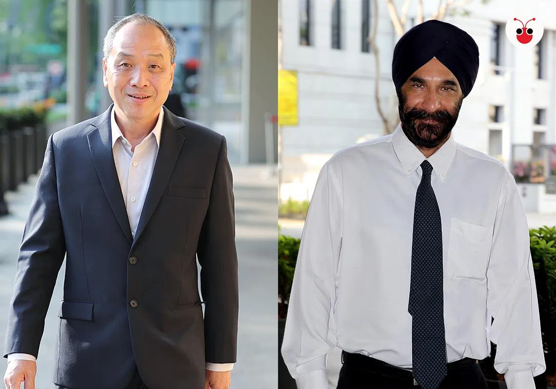 刘程强和文达星在庭上交锋，火药味十足。（郭跃男制图）