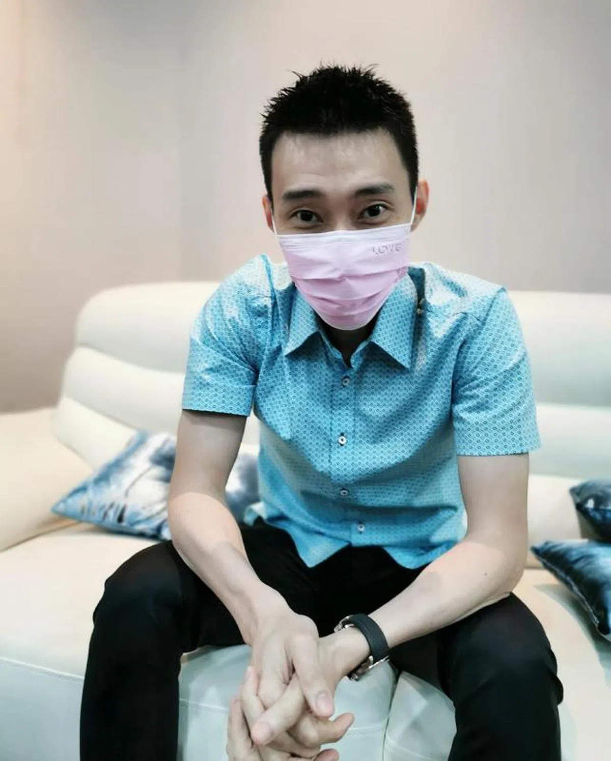  李宗伟强调自己问心无愧。（李宗伟面簿） 