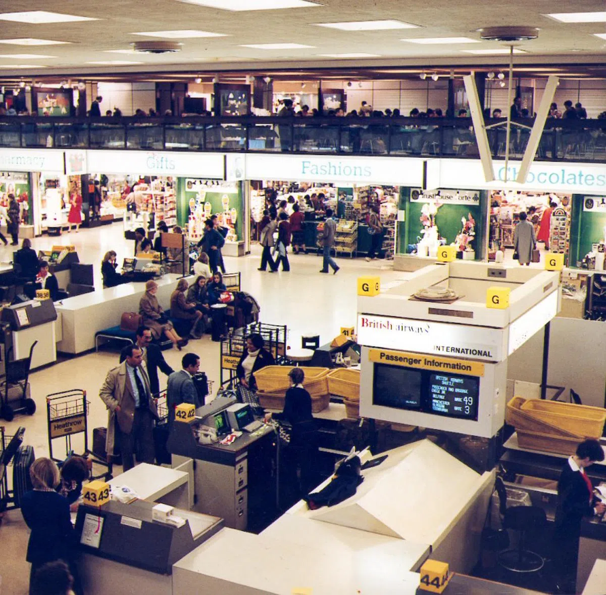 伦敦希思罗机场是当年交通部考察团所考察的机场之一。（互联网）