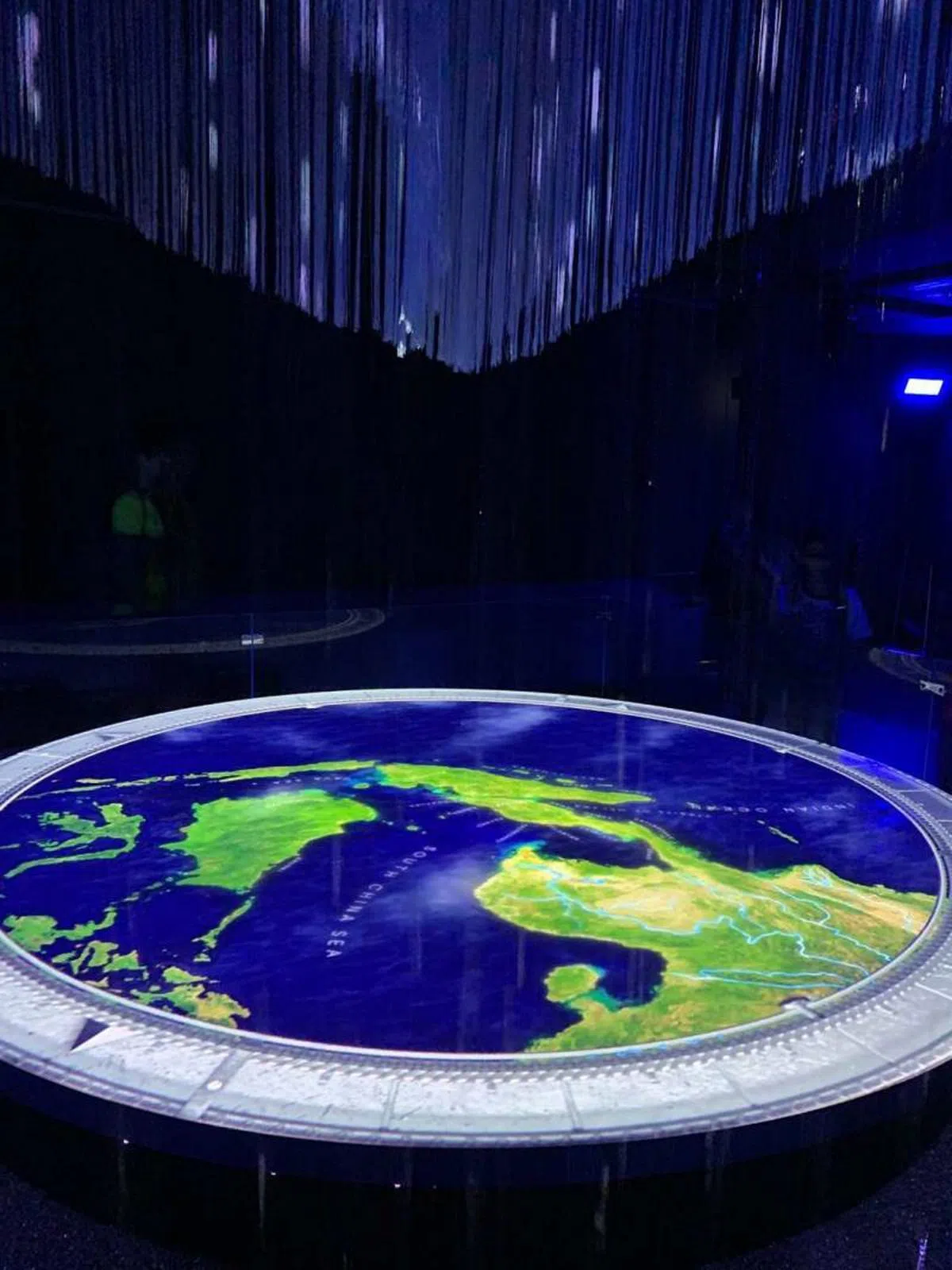  地图。（MJ摄） 