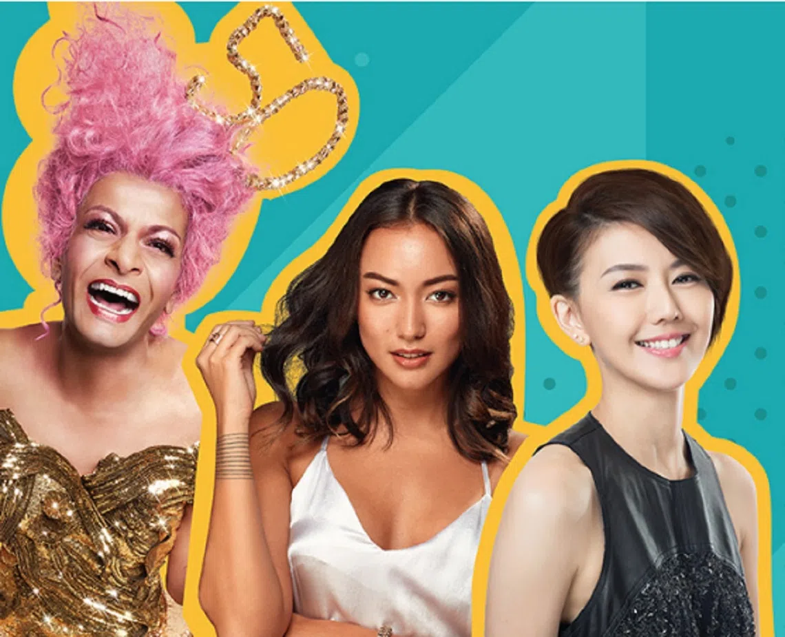 今年参与奉献周的本地艺人有古玛、Hanli和孙燕姿。（Giving.sg）