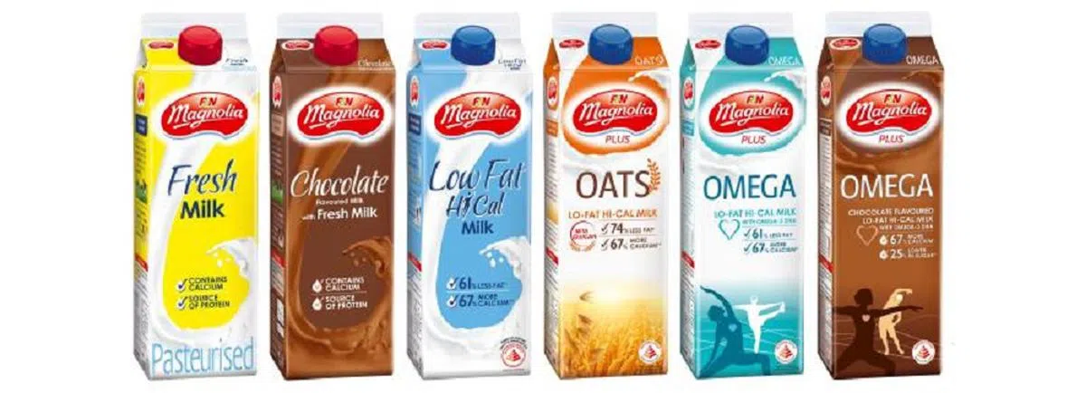 Magnolia品牌牛奶。（Magnolia）