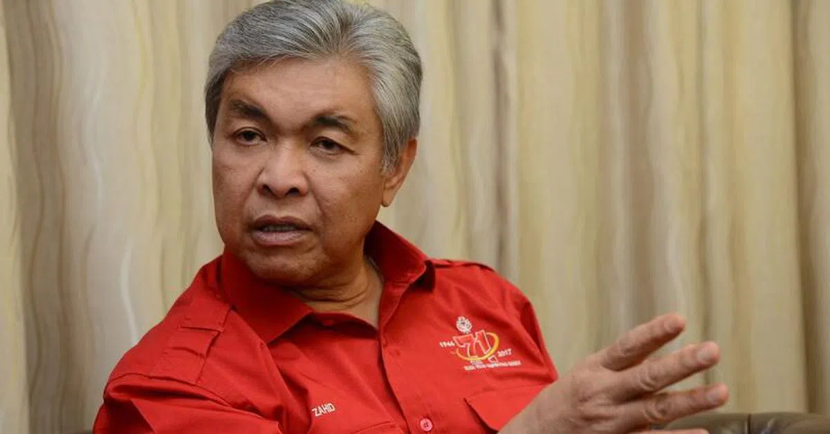  巫统主席阿末扎。（法新社） 