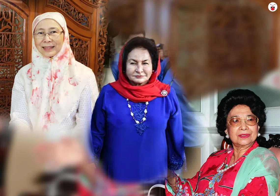 （左起）旺阿兹莎、罗斯玛和茜蒂哈斯玛。（谢静怡制图）