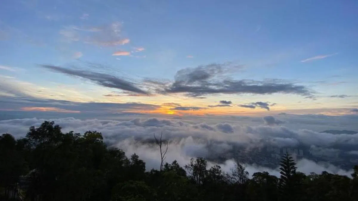 升旗山。（Bukit Bendera网站）