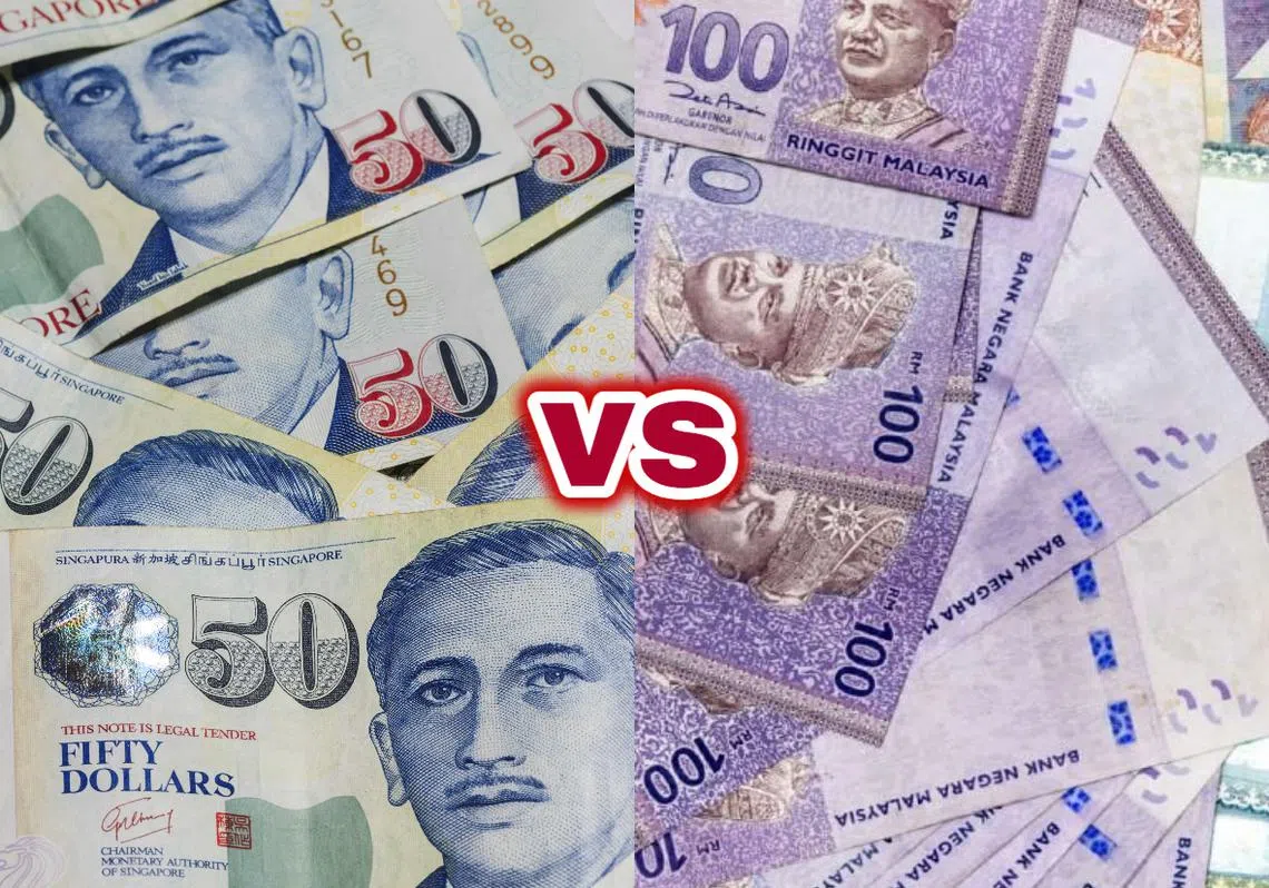 新元兑令吉汇率再创新高。（红蚂蚁制图）