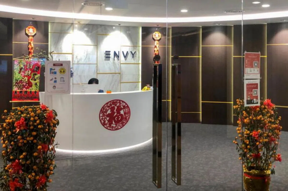 Envy Global Trading（EGT）在百年大厦的办公室。（路透社） 