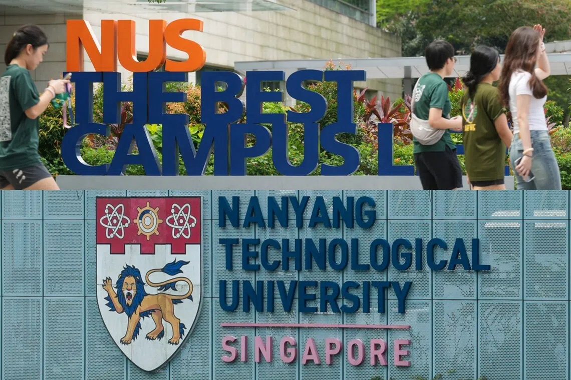 南洋理工大学在2026年的QS亚洲排名中，与国立大学并列第三。