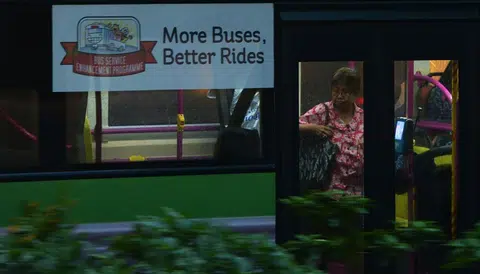 一名71岁的乘客被司机提醒坐在双层巴士的底层，让她感到困惑，在脸书发文阐述事情的来龙去脉。图中妇女非当事人。（海峡时报）