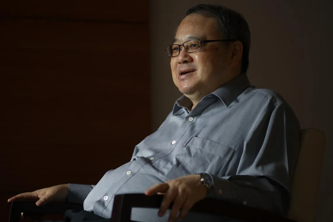 新加坡前公务员首长何学渊。（海峡时报）