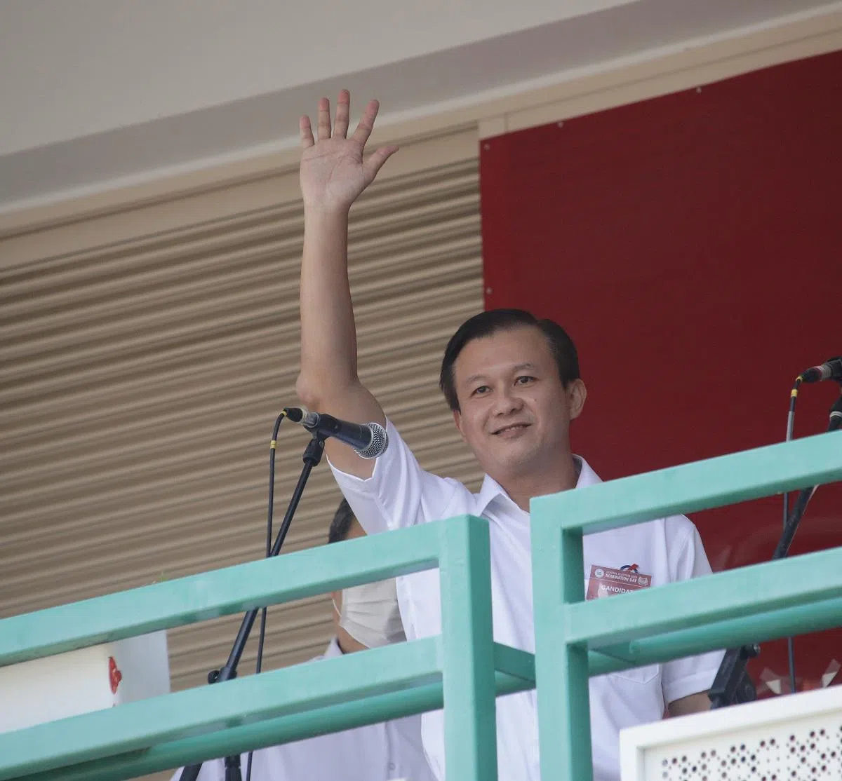 李宏壮2020年第二度挑战后港区，但仍铩羽而归。（联合早报）