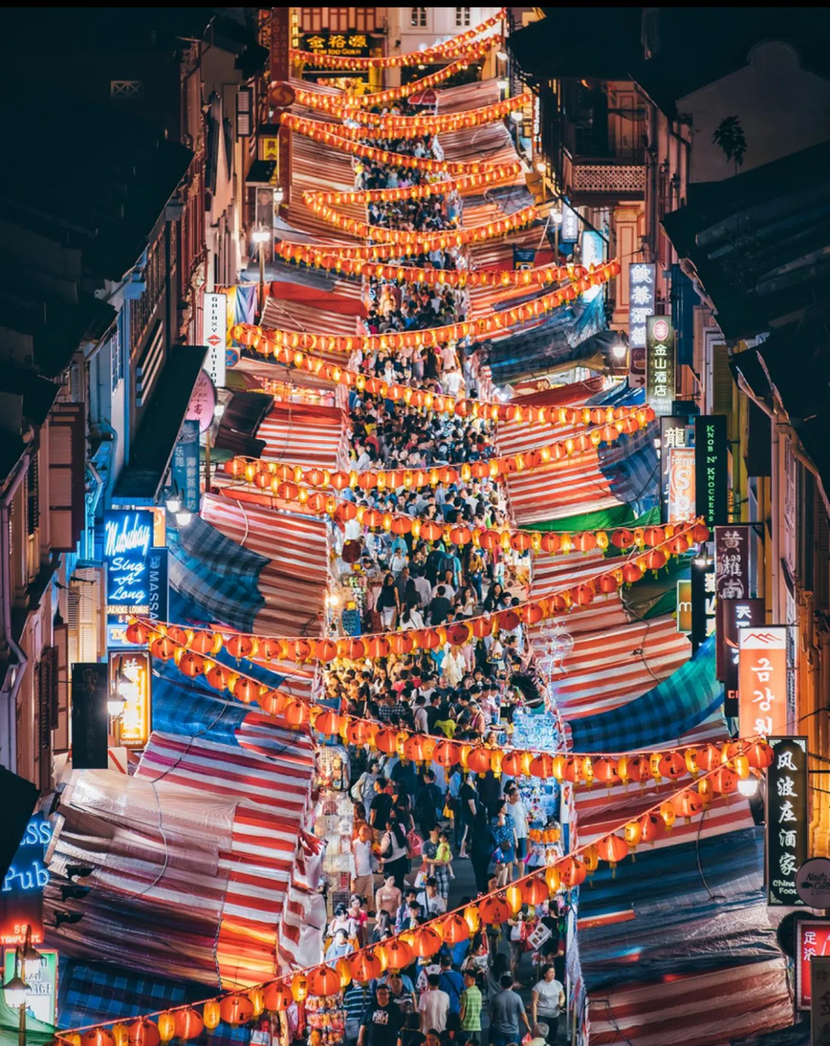  牛车水2019年货市场。（互联网） 